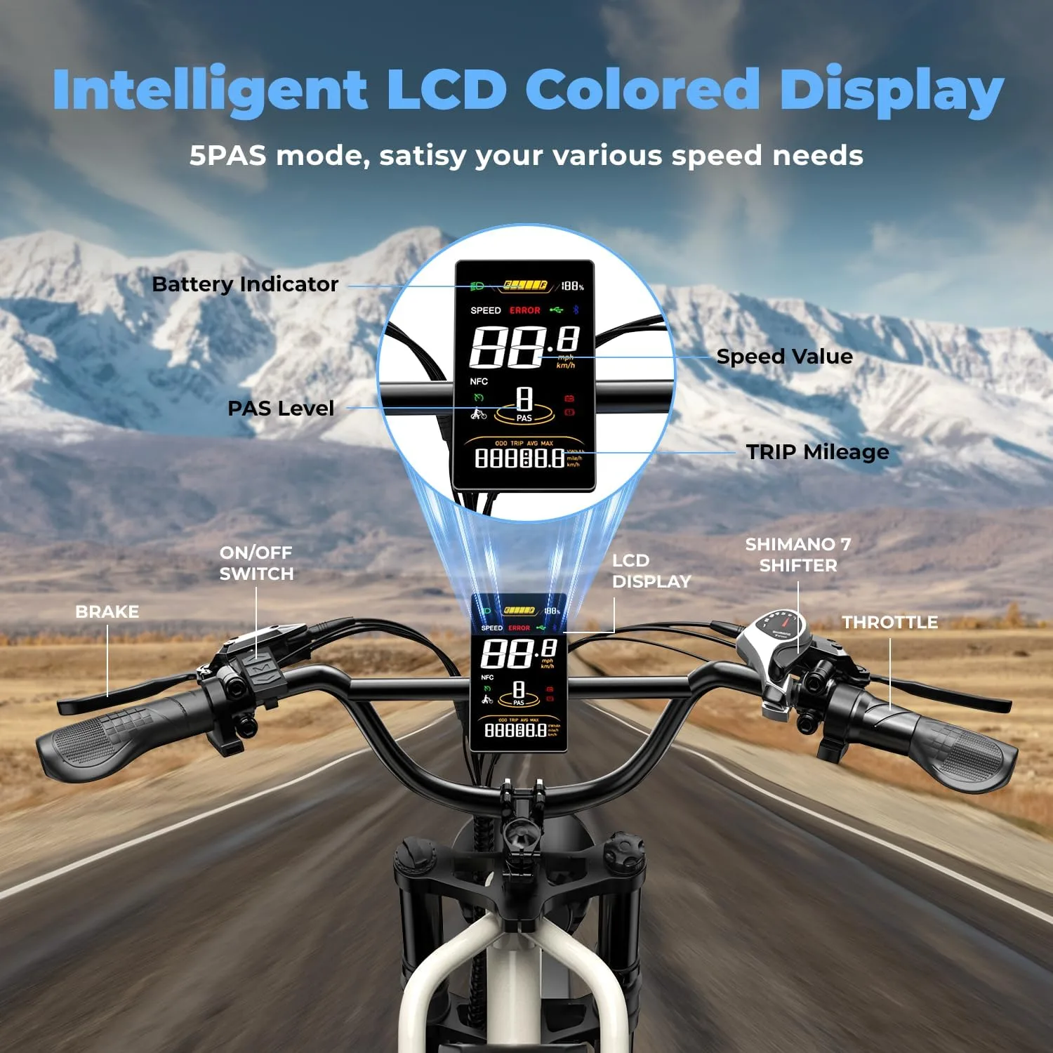 EUYBIKE Dual Battery Cargo Ebike, 160 Mile Range